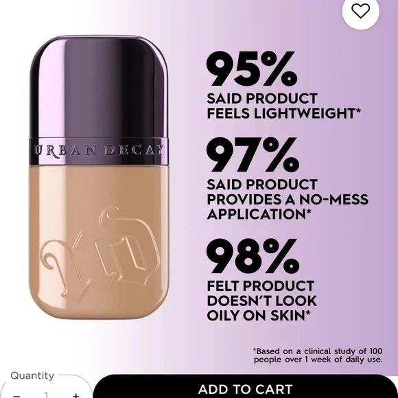 Urban Decay Face Bond Self-Setting Waterproof Foundation(# 2 Fair Neutral Shade) - Picture 3 of 6